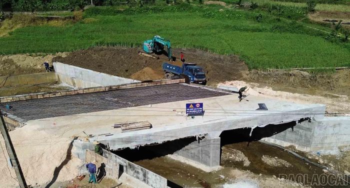 Đẩy nhanh tiến độ các công trình là một trong những nhiệm vụ Phúc Khánh tập trung thực hiện trong những tháng cuối năm 2026.