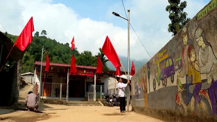 Người dân Láo Lý hướng tới cuộc sống mới giàu đẹp, văn minh.