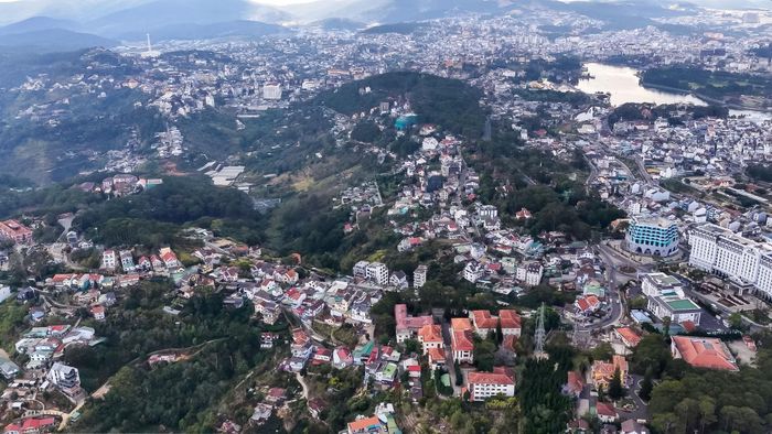 Một góc quang cảnh đô thị Đà Lạt