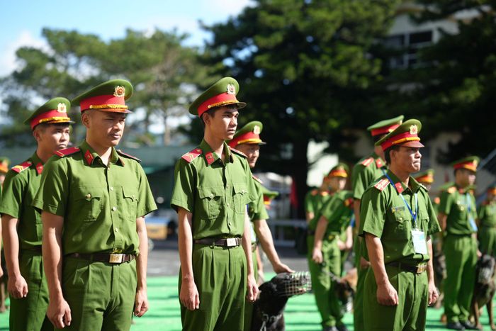 Hội thi có 62 cán bộ huấn luyện thuộc 20 đoàn tham gia