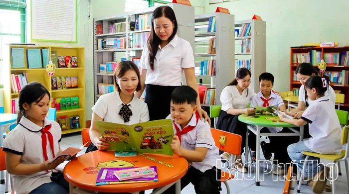 Cơ sở vật chất của Trường Tiểu học Mường Bi được đầu tư, góp phần nâng cao chất lượng dạy và học.