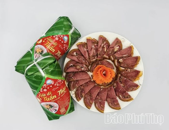 Một số sản phẩm của HTX Nông lâm Tất Thắng, xã Cự Đồng.