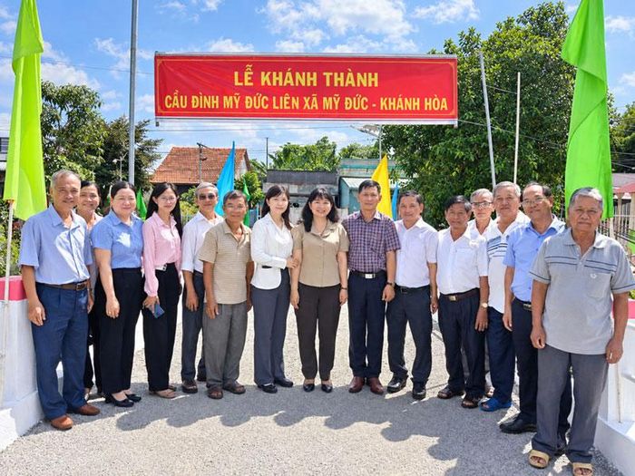 Lễ khánh thành cầu Đình Mỹ Đức liên xã Mỹ Đức Khánh Hòa