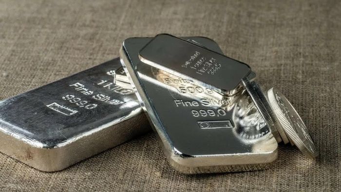 Giá bạc hôm nay đồng loạt tăng. Ảnh minh họa