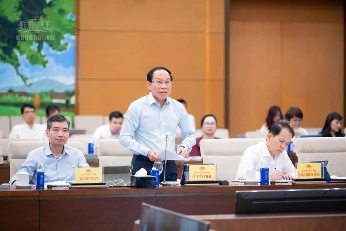 Phó Thủ tướng Lê Tiến Châu phát biểu tại phiên họp.