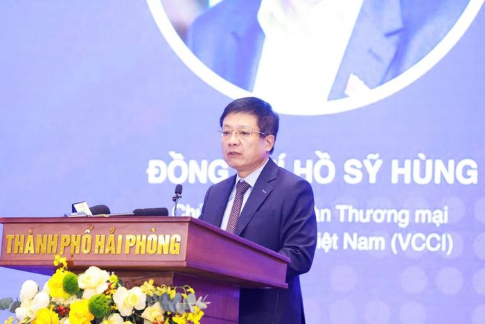 Chủ tịch VCCI Hồ Sỹ Hùng tại Diễn đàn
