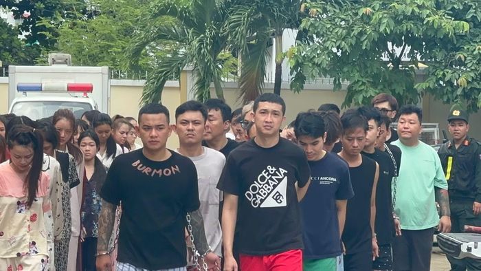 Di lý các đối tượng trong chuyên án.