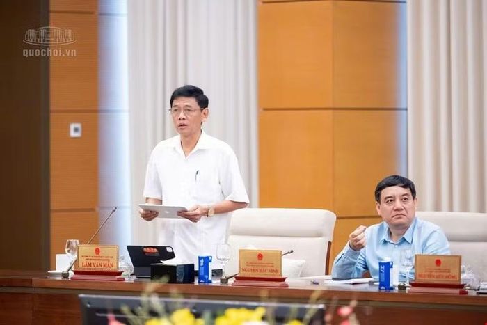Chủ tịch Hội đồng Dân tộc Lâm Văn Mẫn.
