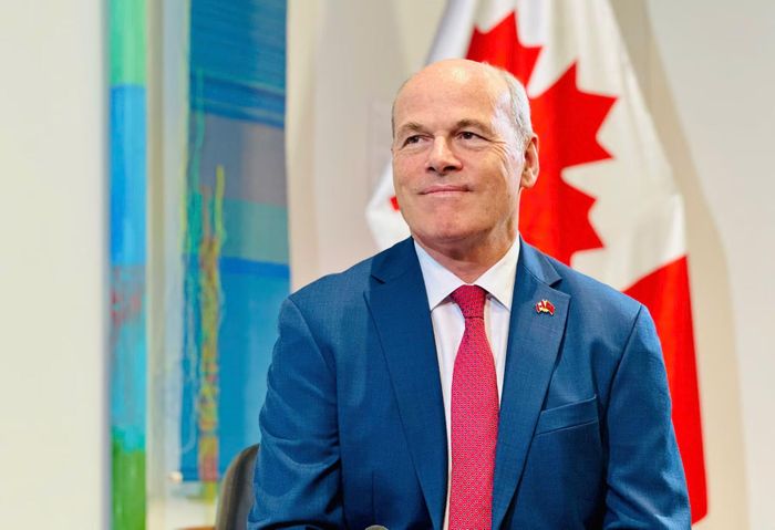 Đại sứ Canada tại Việt Nam Jim Nickel. Ảnh Việt Đức.