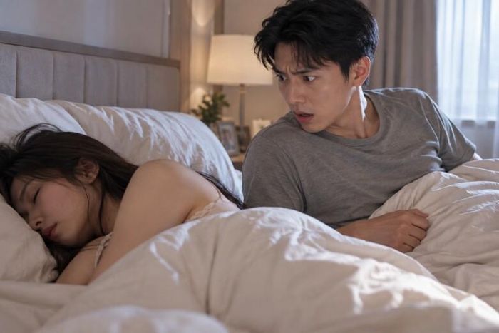 Sáng ra thấy Huệ nằm bên cạnh mình, tôi bủn rủn chân tay. (Ảnh minh họa)