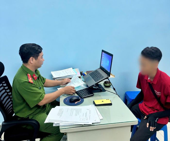 N.T.T. tại cơ quan Công an