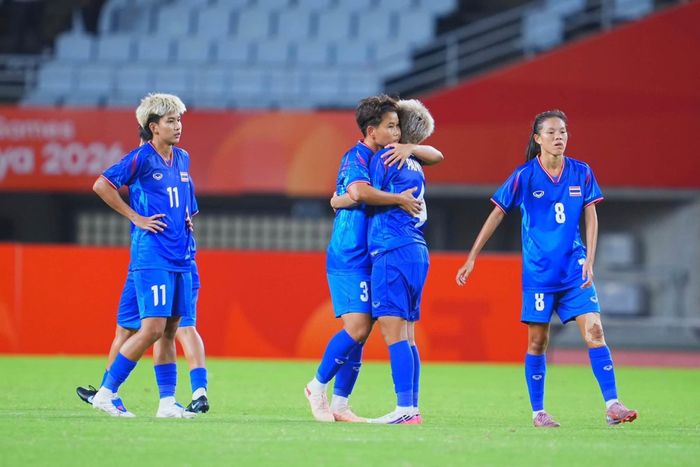 Đội tuyển nữ Thái Lan không ghi được bàn nào ở vòng bảng ASIAD 2026.