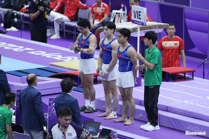 Các vận động viên của Việt Nam cũng tranh tài tại vòng loại để hướng tới tấm vé vào chung kết. Ảnh: Bùi Lượng