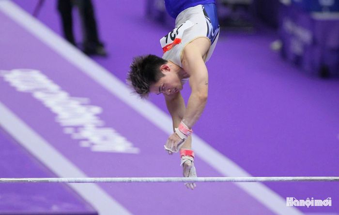 Anh từng giành hai HCV Olympic tại Paris 2024 và trở lại Đại hội thể thao châu Á sau lần tham dự năm 2018. Ảnh: Bùi Lượng
