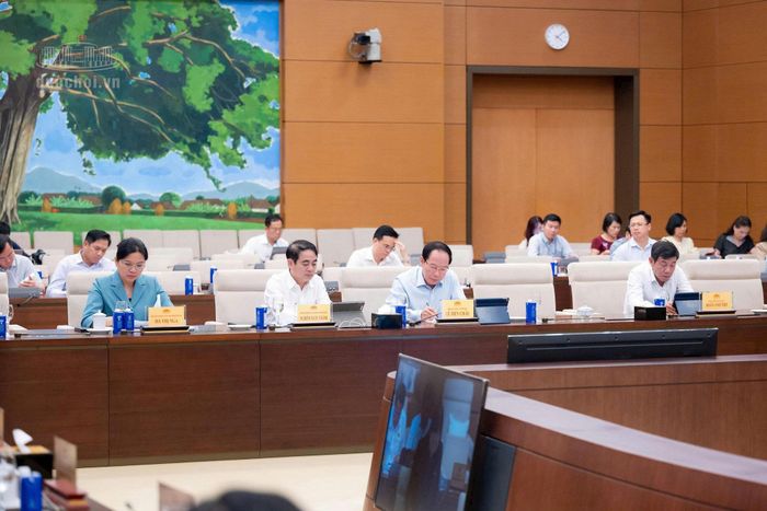 Các đại biểu tham dự phiên họp. Ảnh: media.quochoi.vn