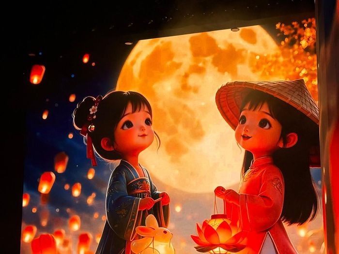 “Chung một vầng trăng - Sắc mây hội ngộ - Thắm tình láng giềng” là chương trình nghệ thuật thường niên ấn tượng. Ảnh: Kiều Thoan Thu