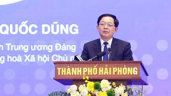 Phó Thủ tướng Chính phủ Hồ Quốc Dũng phát biểu chỉ đạo tại diễn đàn. Ảnh: ĐÀM THANH