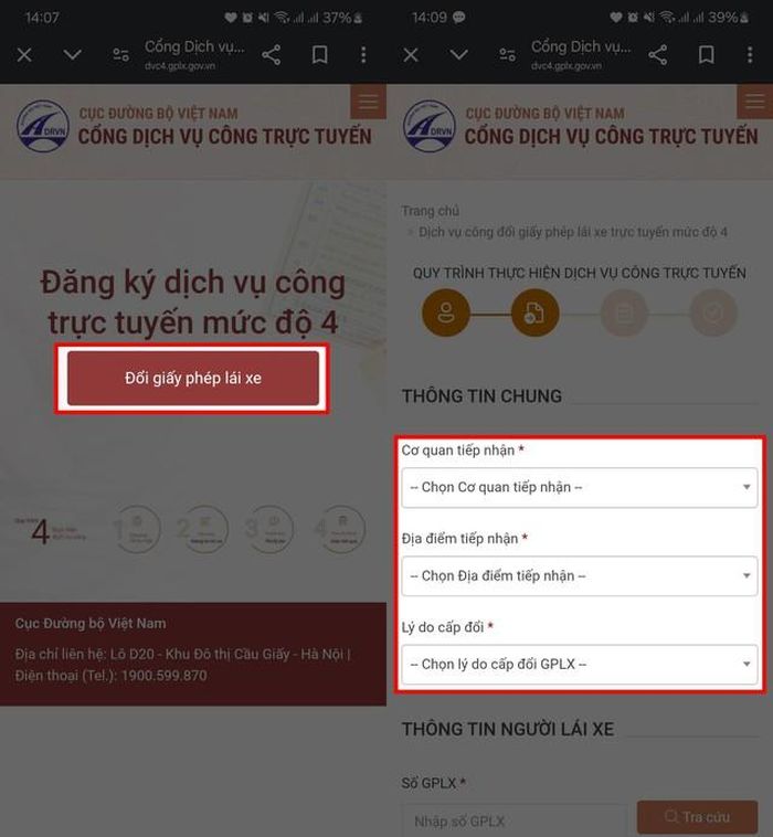Người dân có thể cấp, đổi giấy phép lái xe trực tuyến. Ảnh minh họa: TL