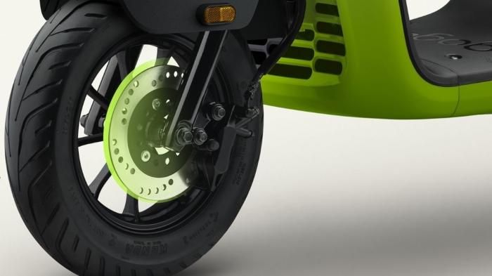 Gogoro EZZY được trang bị mô-tơ đặt trong bán