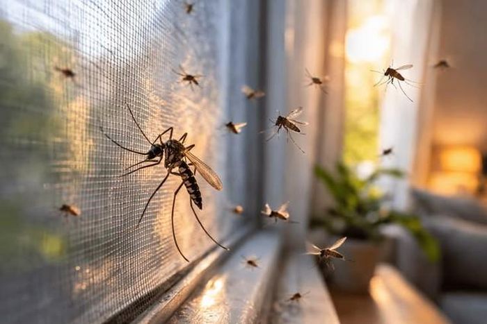 Muỗi vằn là trung gian truyền virus Dengue gây sốt xuất huyết. (Ảnh minh hoạ)