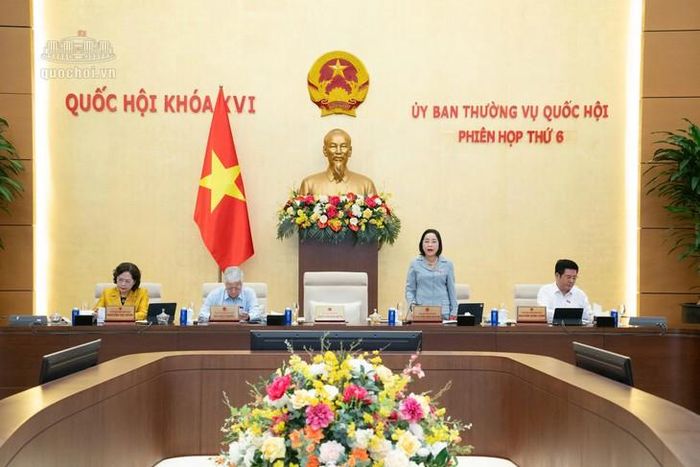 Phiên họp thứ 6 của UBTVQH sáng 21/9. Ảnh: Media Quốc hội