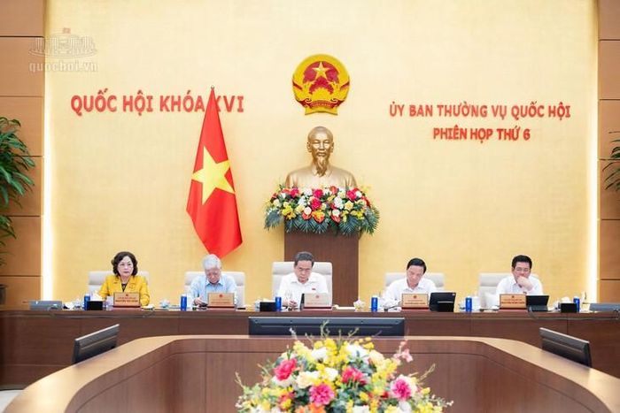 Quang cảnh Phiên họp thứ 6 của UBTVQH chiều 21/9. Ảnh: Media Quốc hội