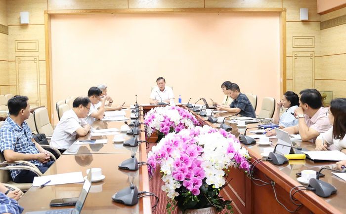 Quang cảnh cuộc họp. Ảnh: Trần Minh