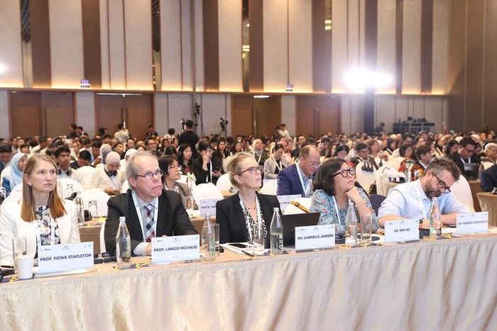 Hội nghị là dịp để các chuyên gia, giảng viên và đại biểu trong nước giao lưu, trao đổi chuyên môn với các học giả quốc tế.