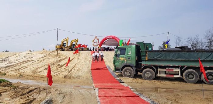 Khu đô thị Yến Hà My khởi động từ năm 2022. Ảnh: Nguyễn Tú.