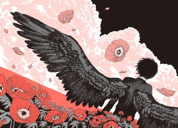 Một cảnh trong sách Tiệm bánh tang lễ Luyện Ngục Đường. Ảnh: The Korea Herald.