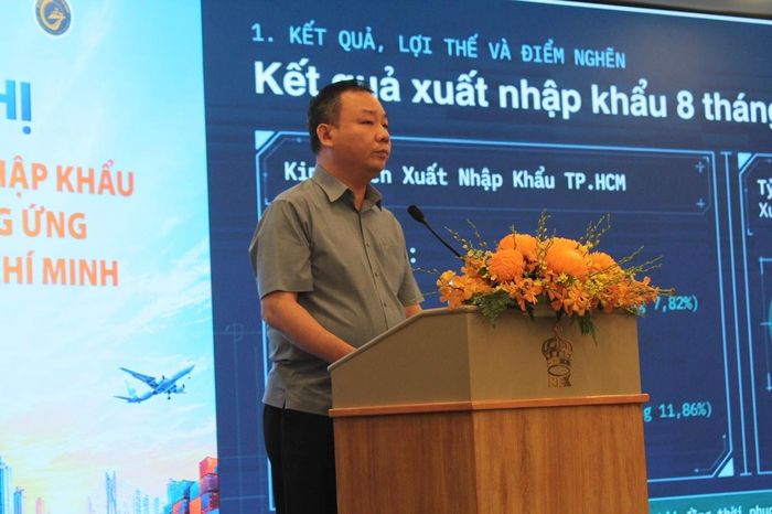  TS Bùi Bá Nghiêm, chuyên viên cao cấp, Cục Xuất nhập khẩu (Bộ Công Thương). Ảnh: Thảo Liên. 