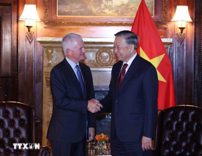  Tổng Bí thư, Chủ tịch nước Tô Lâm tiếp ông Chip Kaye, Chủ tịch Tập đoàn Warburg Pincus. 