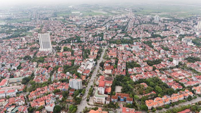  Phần lớn sản phẩm bất động sản tại TP Bắc Ninh vẫn là đất nền và biệt thự. Ảnh: Tuấn Nguyễn. 