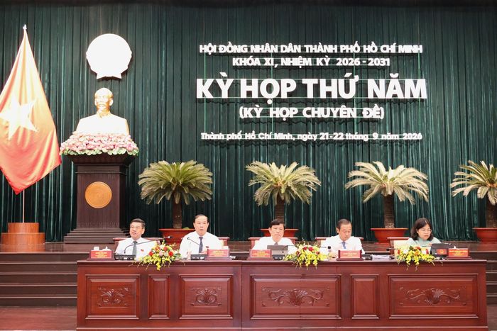 Kỳ họp thứ 5 HĐND TP.HCM khóa XI diễn ra từ ngày 21 đến 22/9. Ảnh: Phan Anh.