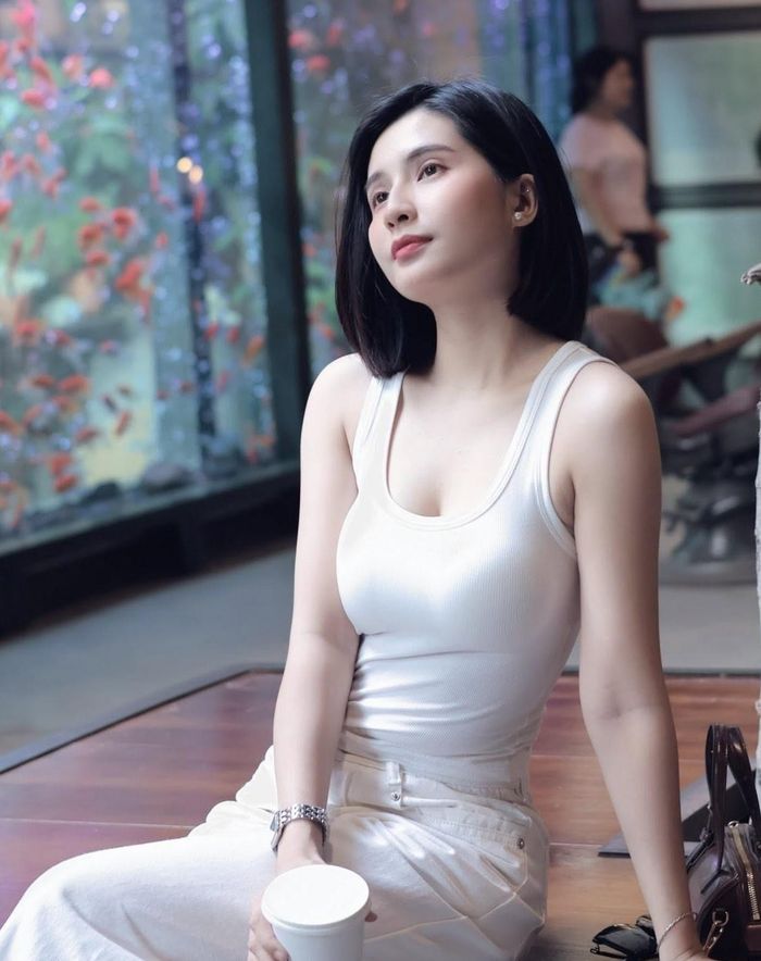 Thiên An lên tiếng sau phiên tòa sáng 22/9. Ảnh: FBNV.