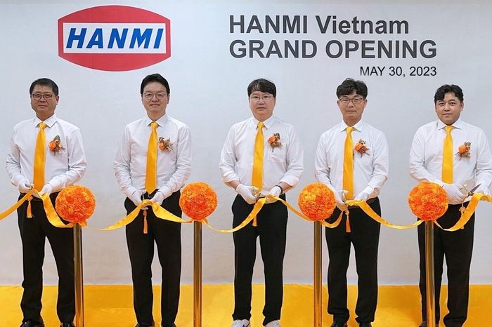  Hanmi Vietnam được thành lập ngày 24/4/2023, đặt tại tỉnh Bắc Ninh và do Hanmi Semiconductor sở hữu 100% vốn. Ảnh: News1.