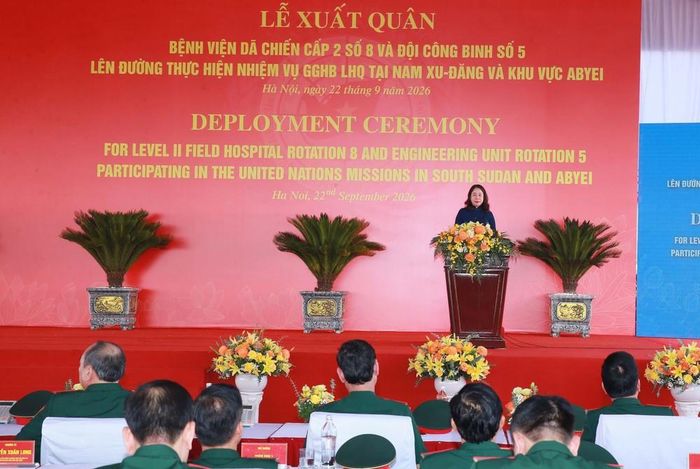 Bí thư Trung ương Đảng, Phó Chủ tịch nước Võ Thị Ánh Xuân phát biểu chỉ đạo. Ảnh: Trọng Đức - TTXVN