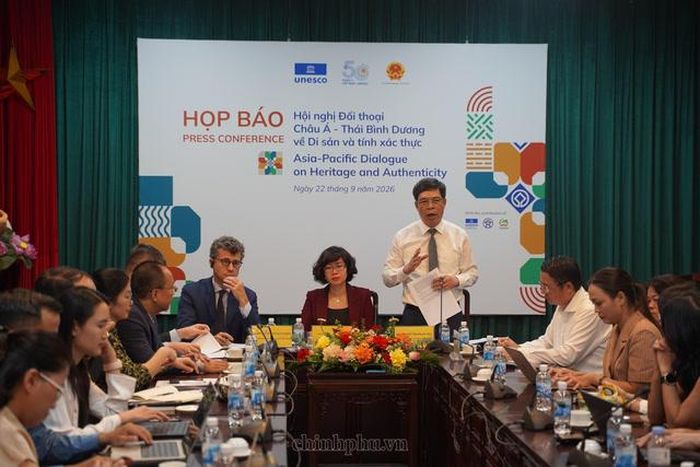 Ông Nguyễn Thanh Quang, Giám đốc Trung tâm Bảo tồn Di sản Thăng Long – Hà Nội. Ảnh: Chinhphu.vn/Minh Anh