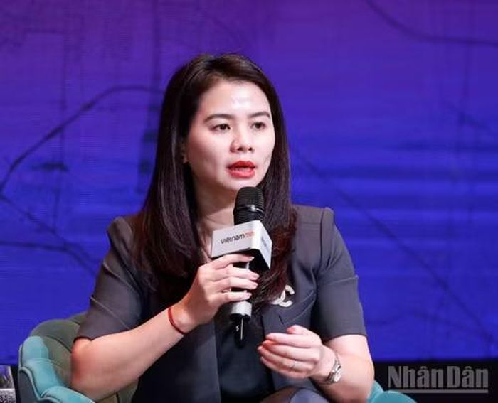 Bà Hoàng Thu Hằng. (Ảnh: HNV)