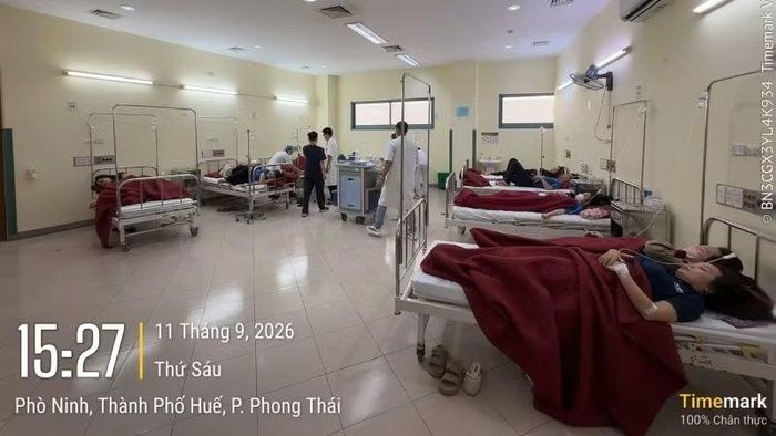 Công nhân bị ngộ độc thực phẩm đã xuất viện. (Ảnh: CTV)