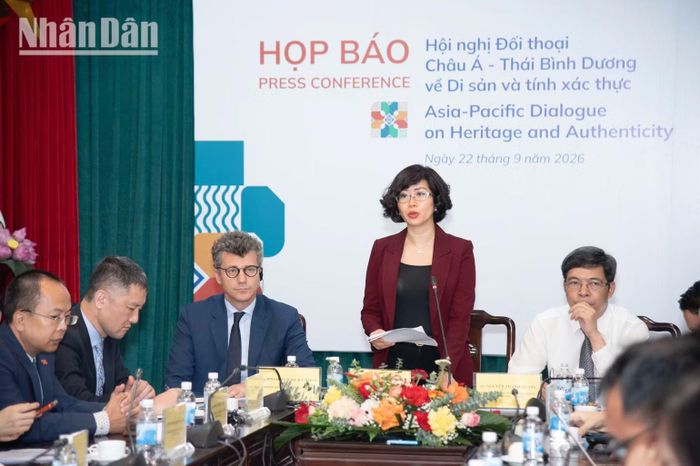 Theo bà Lê Thị Hồng Vân, thông qua Đối thoại, Việt Nam có cơ hội tăng cường quan hệ hợp tác với UNESCO và các đối tác quốc tế. (Ảnh: MINH DUY)