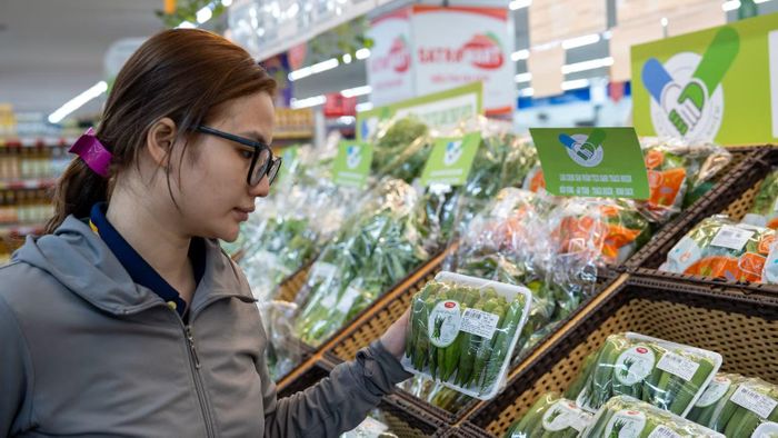 Với nguồn gốc xuất xứ rõ ràng, dễ truy xuất, các sản phẩm từ mô hình "Tick xanh trách nhiệm" đang có sức lan tỏa tích cực trong cộng đồng. (Ảnh: CTV)