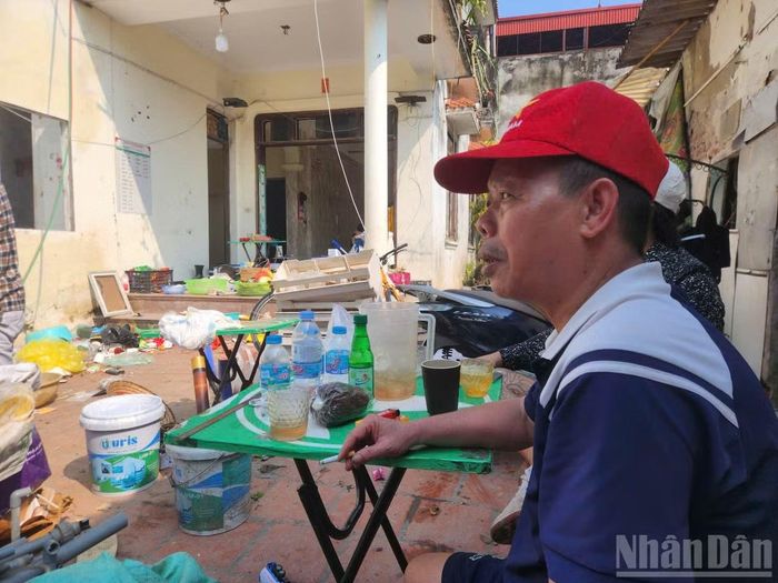 Ông Nguyễn Đình Thế cho biết, ông và gia đình rất hài lòng với nơi tái định cư mới được chính quyền bố trí.