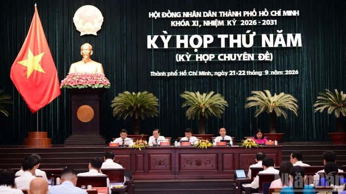  Kỳ họp thứ 5, Hội đồng nhân dân Thành phố Hồ Chí Minh khóa XI, nhiệm kỳ 2026-2031 đã thông qua chủ trương đầu tư dự án xây dựng hoàn thiện hạ tầng kỹ thuật Khu liên hợp xử lý chất thải rắn Tây Bắc. (Ảnh: THẾ ANH) 