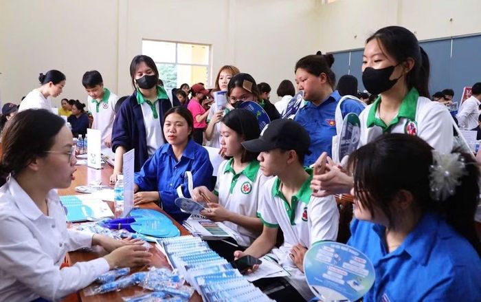 Nỗ lực kết nối, giới thiệu việc làm cho thanh niên. (Nguồn: Trung tâm Dịch vụ việc làm Hà Nội)