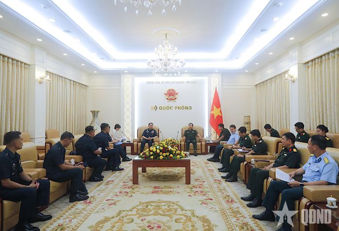 Quang cảnh buổi tiếp.