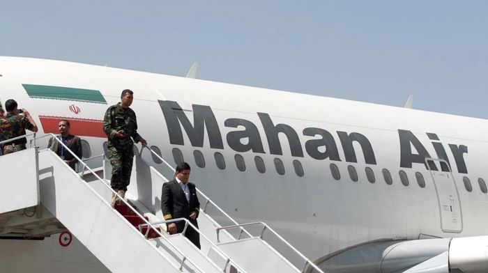 Mỹ bay của hãng hàng không Iran Mahan Air. Ảnh: AFP