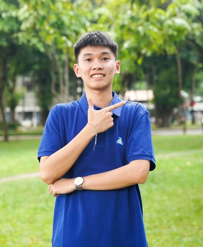 Võ Gia Thịnh, thủ khoa kép của trường ĐH Bách khoa TP. HCM.