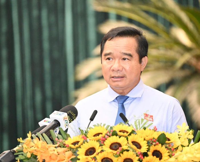  Đồng chí Nguyễn Văn Được phát biểu chỉ đạo. Ảnh: VIỆT DŨNG 