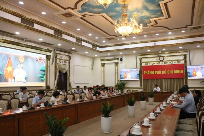 Các đại biểu tham dự tại điểm cầu TPHCM